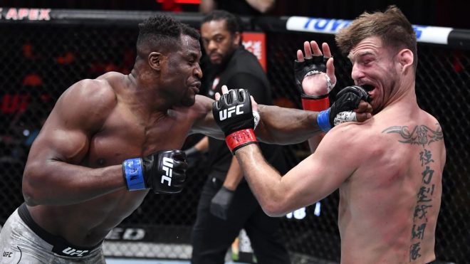 Francis Ngannou est devenu le premier africain champion poids lourd de l’UFC