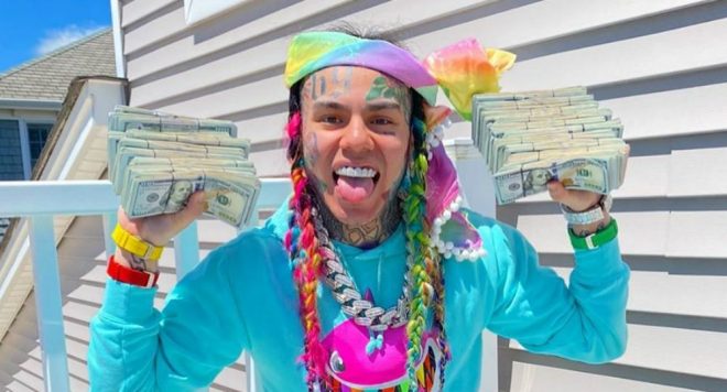 6ix9ine empoche un incroyable salaire juste pour un concert