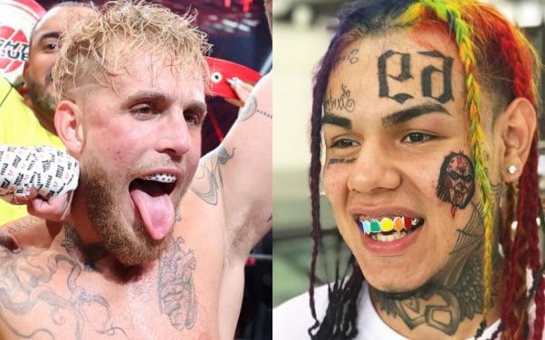 6ix9ine provoqué par Jake Paul, le rappeur dépasse les bornes