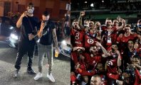 Quand Lille fête sa victoire en s'ambiançant sur du Freeze Corleone et Ashe 22