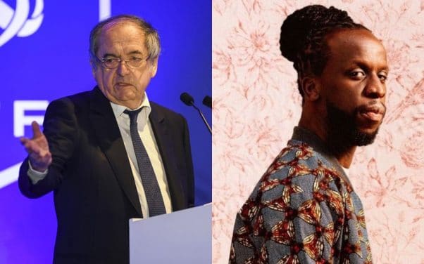 Noël Le Graët, le Président de la FFF, regrette le choix de Youssoupha pour l'hymne des Bleus