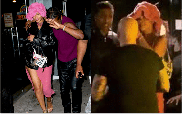 A$AP Rocky et Rihanna se font recaler à l'entrée d'une boîte de nuit