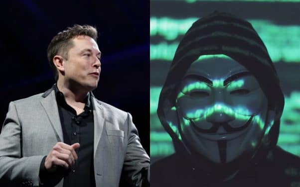 Elon Musk serait m*nacé par les Anonymous à cause du Bitcoin