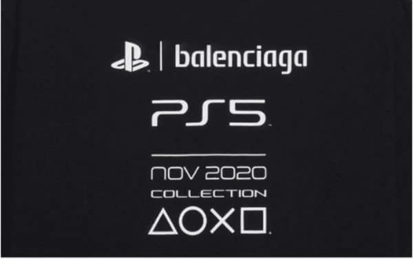 PS5 : Balenciaga sort un tee-shirt spécial... et plus cher que la console