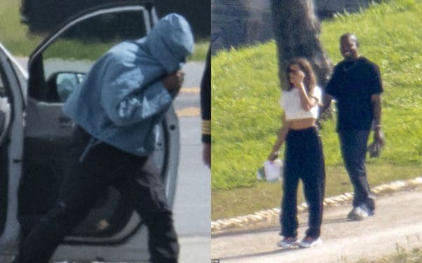 Kanye West surpris en plein date avec Irina Shayk dans le sud de la France