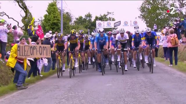 Tour de France 2021 : Une spectatrice provoque une chute collective