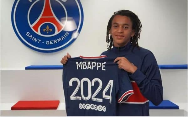 Le frère de Kylian Mbappe signe un premier contrat avec le PSG