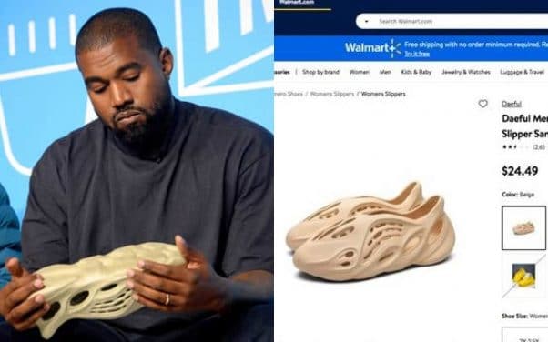 Kanye West décide de poursuivre Walmart pour avoir vendu de fausses Yeezy