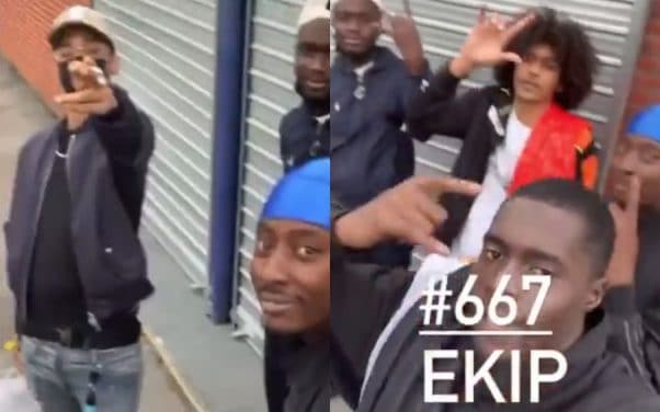 Sheck Wes s’affiche aux côtés de Freeze Corleone et du 667