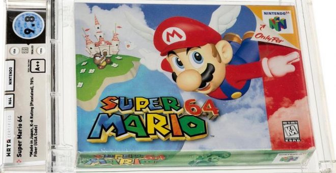 Ce jeu Super Mario 64 s’est vendu plus d’un million aux enchères
