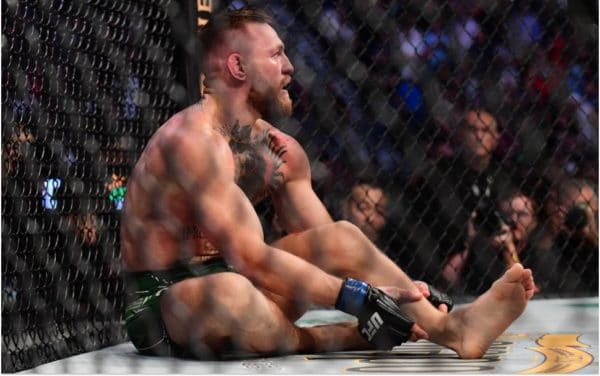 Conor McGregor se brise la cheville et perd son combat face à Dustin Poirier