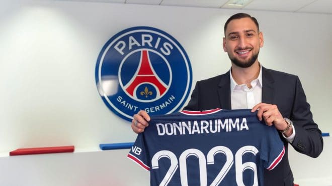 PSG : Gianluigi Donnarumma vient de signer un contrat de cinq ans