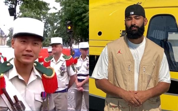 Un légionnaire français lâche un freestyle sur du La Fouine en plein défilé du 14 juillet