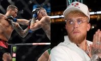 Jake Paul trolle Conor McGregor en offrant un collier de son KO à Dustin Poirier