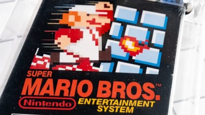 Super Mario Bros : une cartouche bat le record et dépasse les deux millions