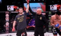 Khabib Nurmagomedov : son cousin Usman signe sa première victoire par TKO