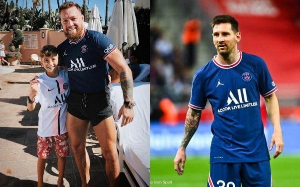 Conor McGregor a tenu à mettre en garde Lionel Messi sur Instagram
