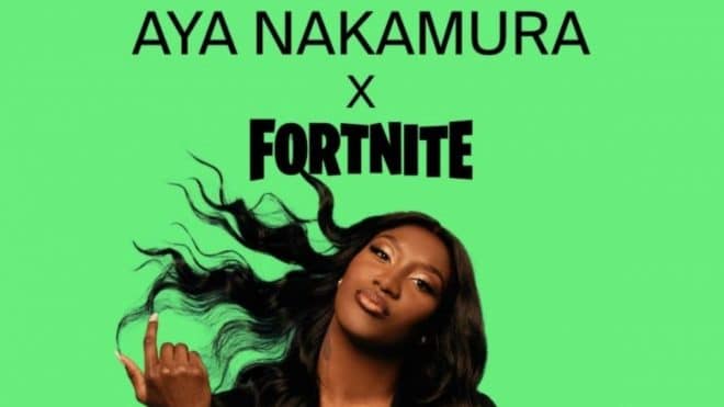 Aya Nakamura annonce un partenariat officiel avec Fortnite