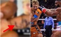 Tyron Woodley tient parole et se tatoue « I love Jake Paul »