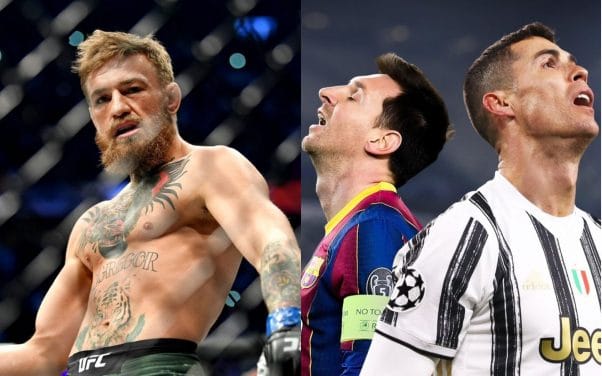 Conor McGregor s’en prend à Messi, Ronaldo et 50 Cent sur Instagram