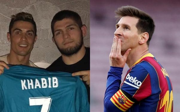 Cristiano Ronaldo serait plus cool que Lionel Messi selon Khabib Nurmagomedov