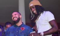 Young Thug offre une incroyable chaîne en diamants à Drake pour ses 35 ans