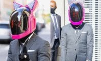 Lil Uzi Vert se balade dans les rues de New-York avec un casque en mode Daft Punk
