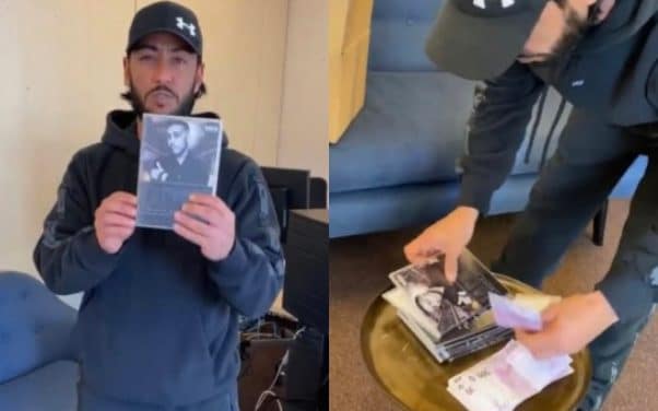 Lacrim a caché plusieurs billets de 500€ dans ses albums « Persona non grata »