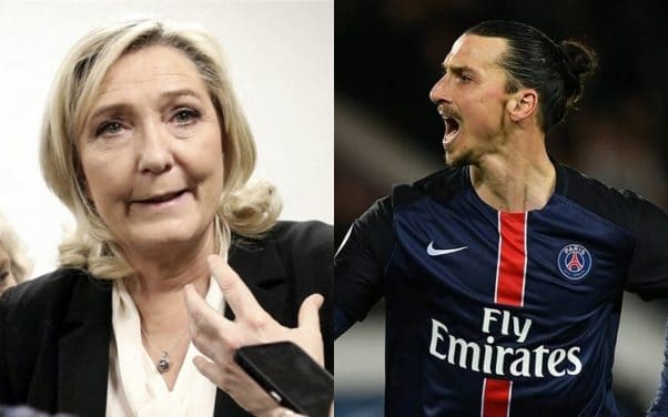 Marine Le Pen aurait demandé l’expulsion de Zlatan Ibrahimovic