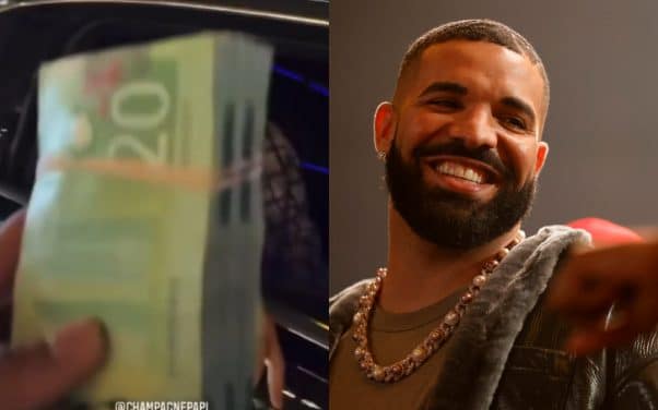 Drake distribue des billets dans sa ville natale pour les fêtes