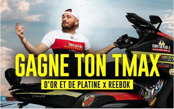 Jul s’improvise père noël et compte faire gagner un T-Max 560