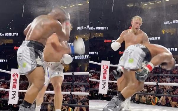 Jake Paul, même blessé, met un K.O à Tyron Woodley