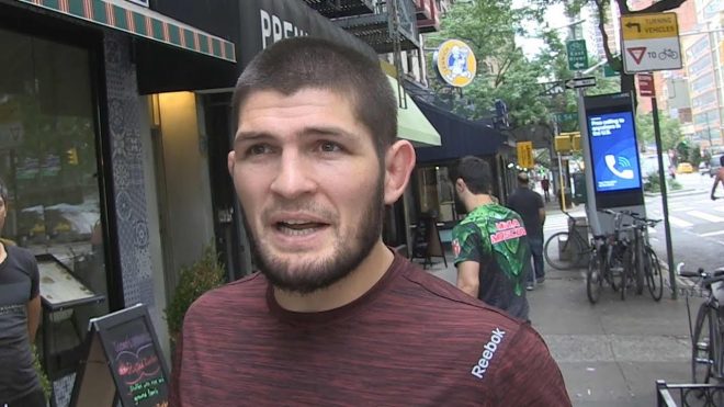 Khabib Nurmagomedov : une altercation a failli éclater avec un fan à Moscou