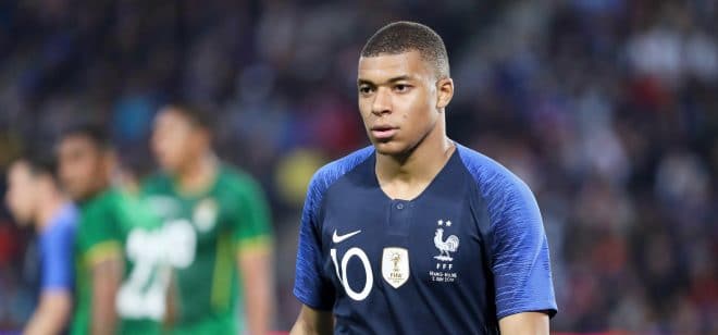 10 KYLIAN MBAPPE (FRA) FOOTBALL : France vs Bolivie - Match Amical - 02/06/2019 © PanoramiC ! only BELGIUM !