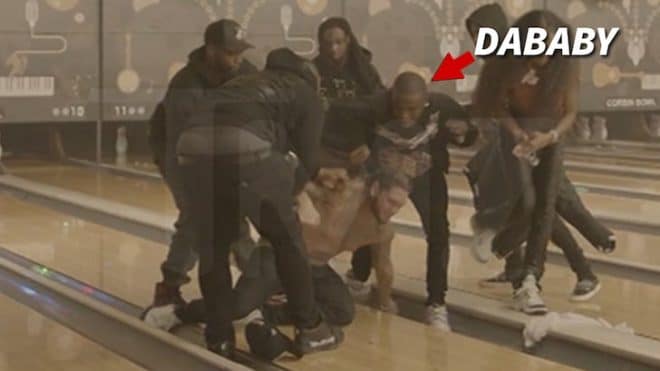Dababy et le frère de Dani Leigh se sont battus en plein milieu d’un bowling