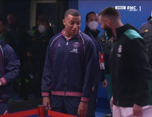 Karim Benzema blessé : Kylian Mbappé le taquine avant le match et l’accuse de mentir