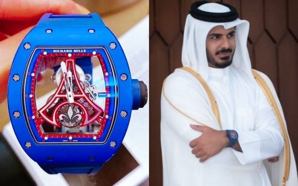 Une Richard Mille 52-03 x PSG est en vente à plus d’un million d’euros