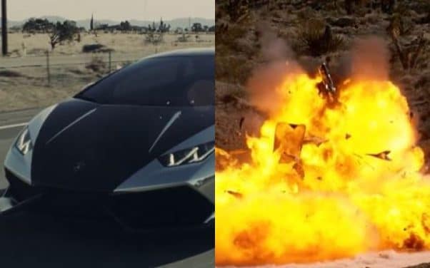 Un homme met le feu à une Lamborghini à 220 000 euros contre la cryptomonnaie