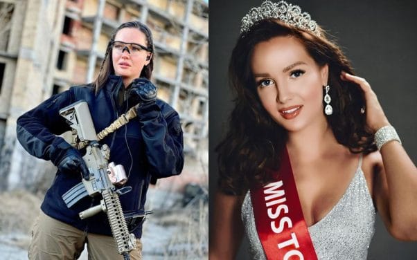 Ukraine : l’ex Miss Anastasiia Lenna s’engage pour la lutte de son pays