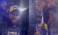 Lors d'un match des Lakers, Floyd Mayweather donne des centaines de dollars à des enfants