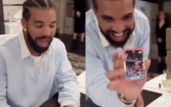 Drake entame une collection de cartes et en reçoit une rarissime à 700 000 dollars