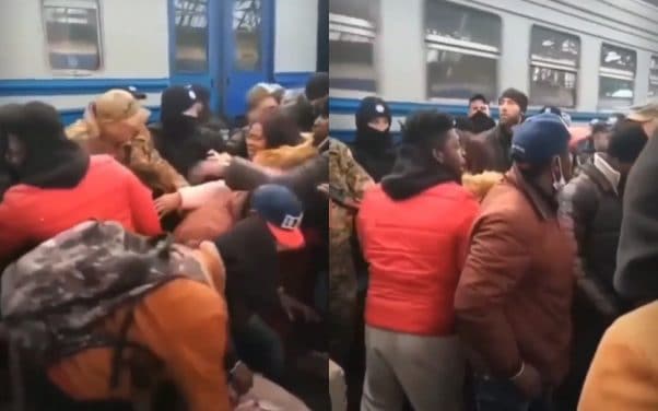 Ukraine : Des étudiants africains se font bloquer l’accès aux trains pour fuir