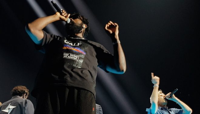 Pendant le Bercy d’Orelsan, Damso annonce un concert à l’AccorHotel Arena