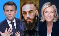Médine annonce voter pour Emmanuel Macron pour évincer son ennemie Marine Le Pen