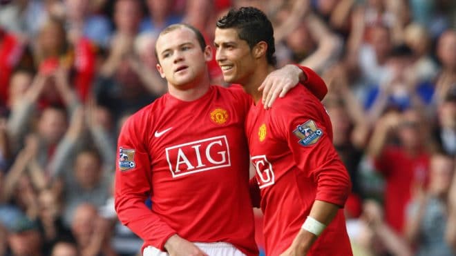 Taclé par son ancien coéquipier Wayne Rooney, Cristiano Ronaldo réplique sévèrement