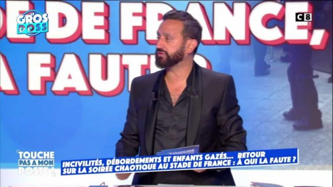 Cyril Hanouna rétablit la vérité sur ce qu’il s’est passé au Stade de France