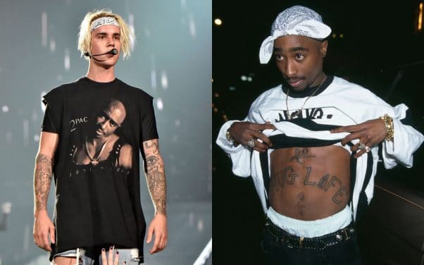Justin Bieber se compare à Tupac pour un surprenant point commun
