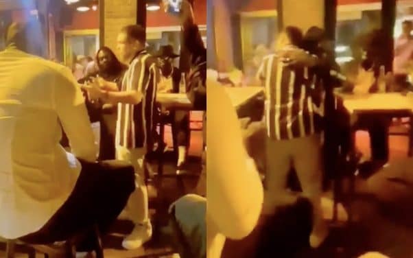 Damso bluffé par un fan qui lui lâche un freestyle dans un bar