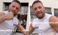 Un fan tombe par hasard sur Conor McGregor en vélo dans les rues de Cannes