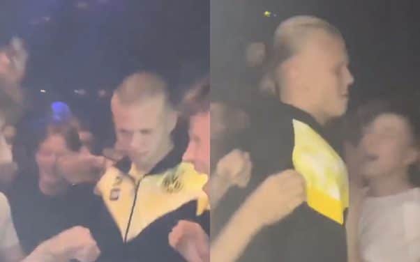 Erling Haaland : sa sortie en boîte après son ultime match au Dortmund fait le buzz